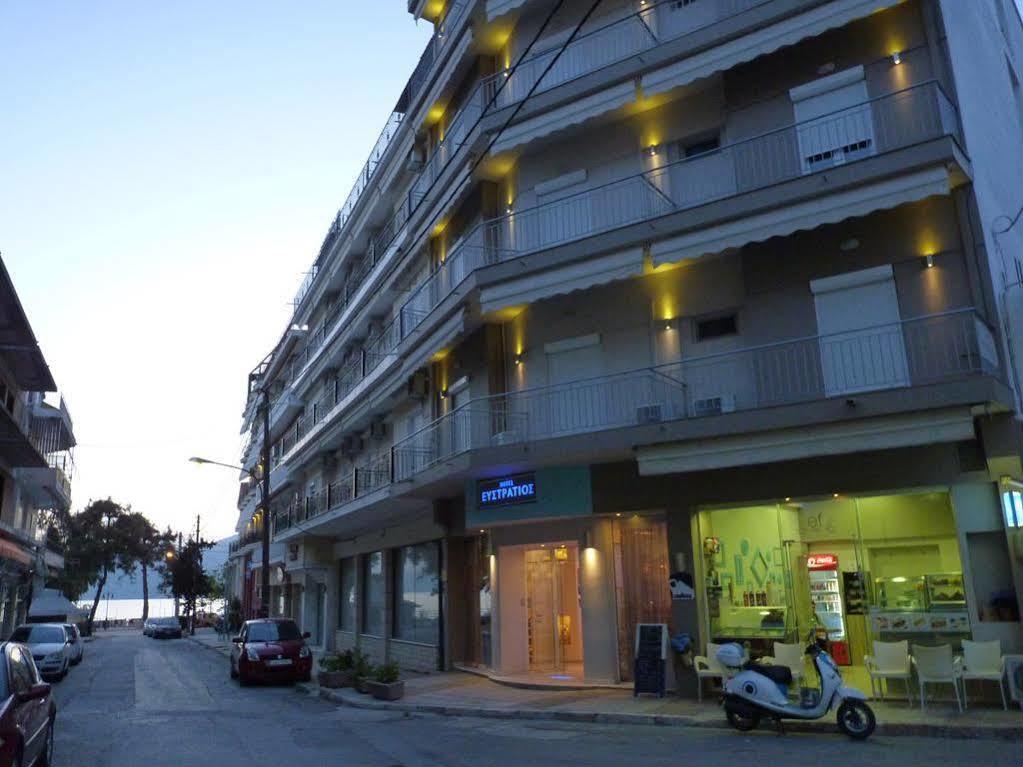 Efstratios Hotel Loutra Edipsou  ภายนอก รูปภาพ